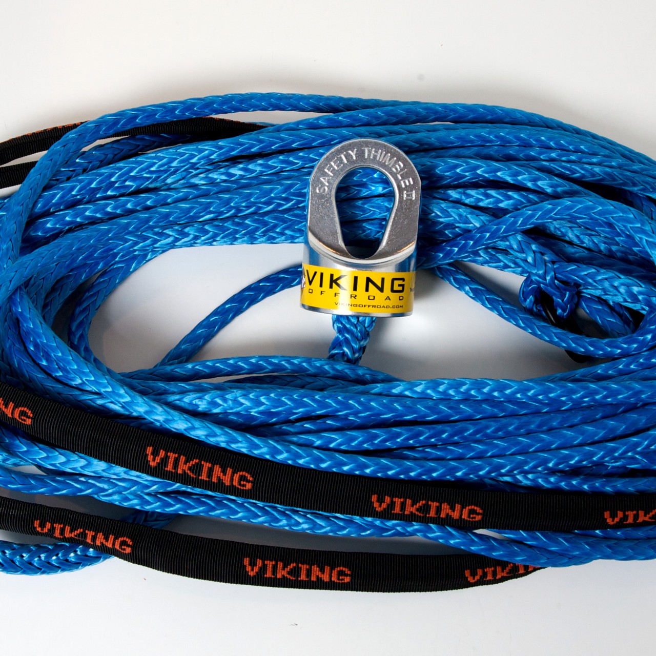 1/2 inch x 75' Viking Offroad Winchline - Blue w/Safety Thimble 1/2 inch x 75' Viking Offroad Winchline - Blue w/Safety Thimble