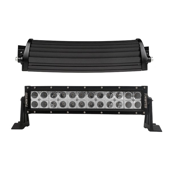 Twisted 12 inch Pro Series Curved LED Light Bar