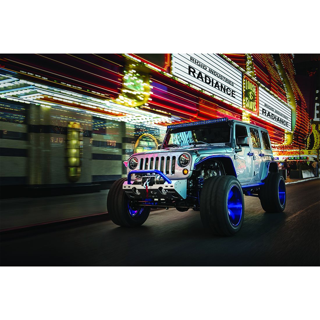 Rigid Industries 20 Inch Blue Backlight Radiance Plus - Click Image to Close