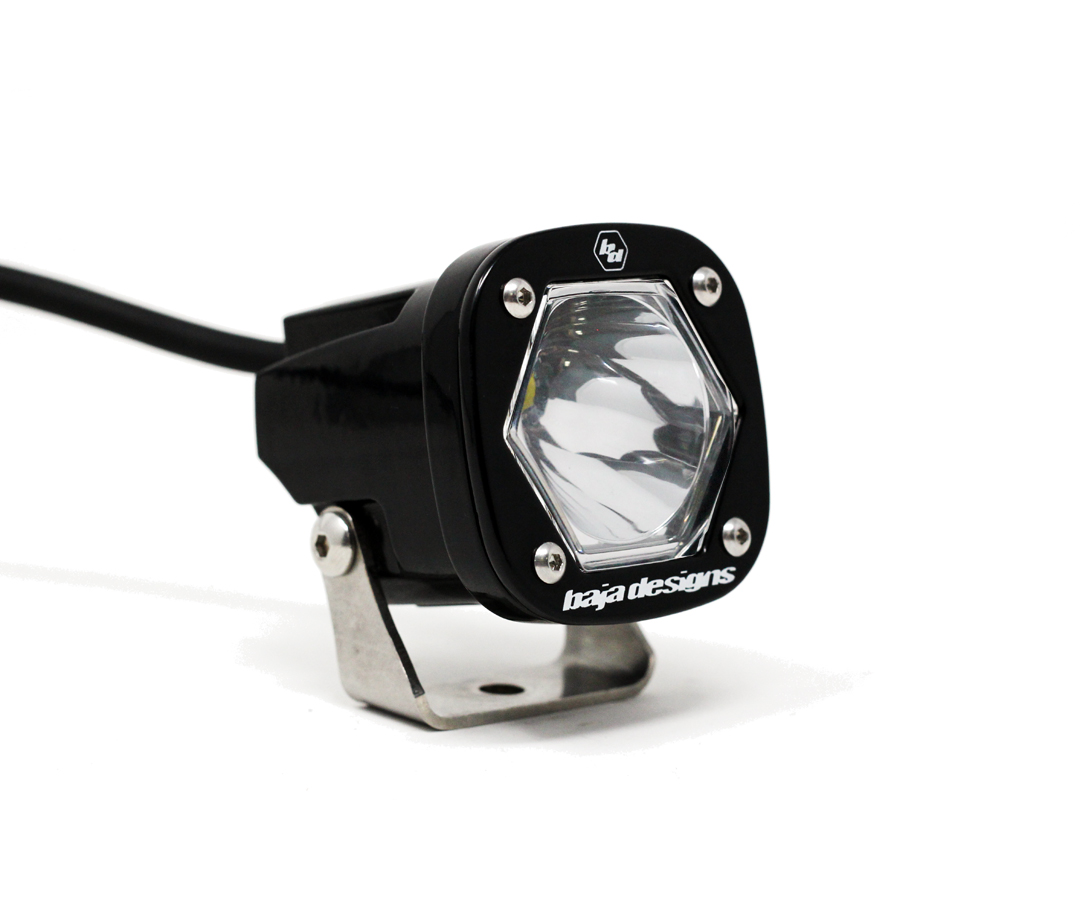 Baja Designs S1 Spot LED Light with Mounting Bracket Single