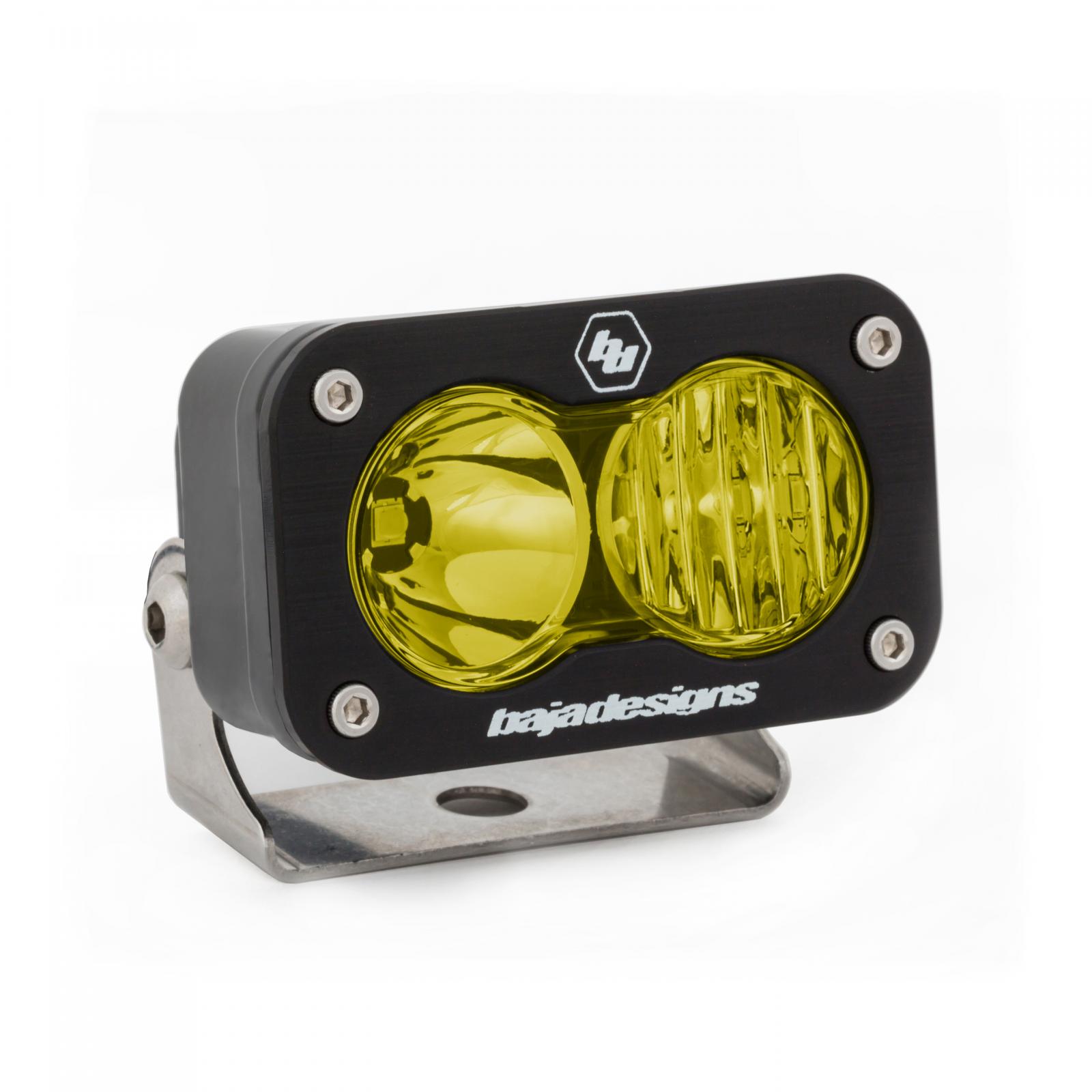 Baja Designs LED Work Light Amber Lens Driving Combo Pattern Each S2 Sport