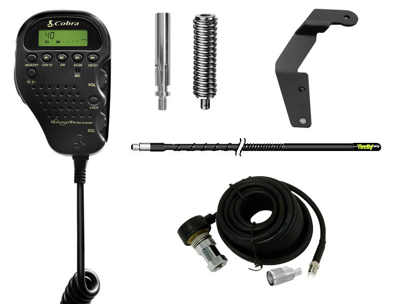 Cobra 75 WX ST Complete Install Kit Cobra 75 WX ST Complete Install Kit