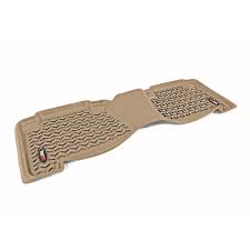Rugged Ridge 10-13 Rear Floor Liner Kit - Tan Rugged Ridge 10-13 Rear Floor Liner Kit - Tan