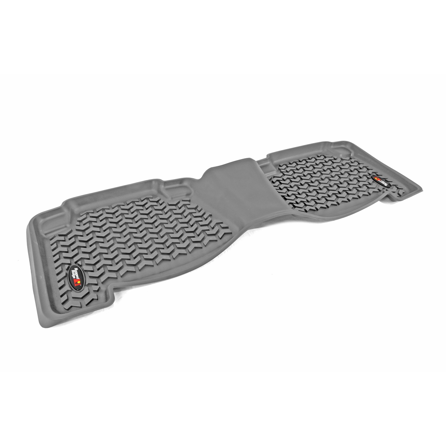 Rugged Ridge 10-13 Rear Floor Liner Kit - Grey Rugged Ridge 10-13 Rear Floor Liner Kit - Grey