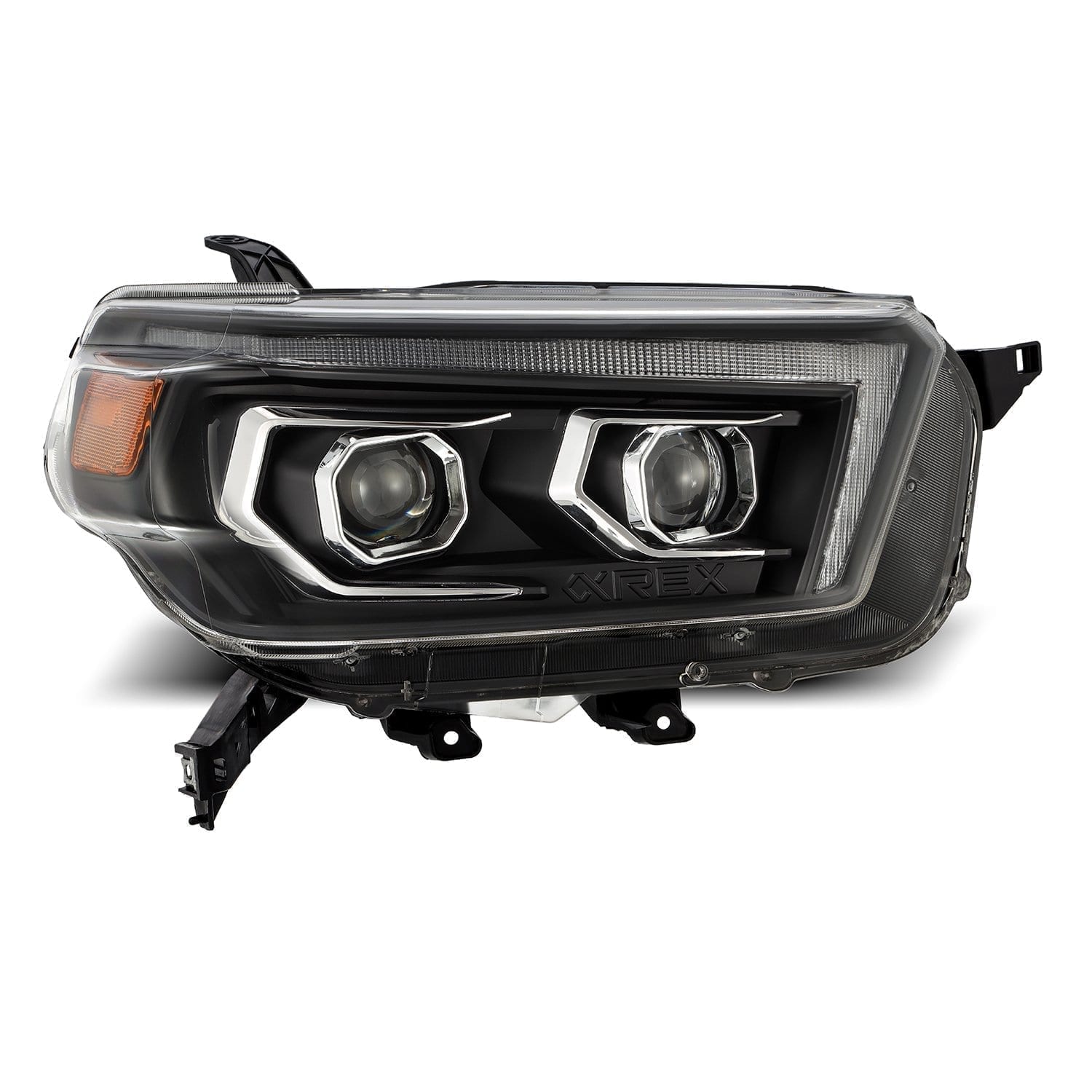 Alpharex PRO-Series Projector Headlights Black 2010-2013 4Runner - SHIPS FREE! - Click Image to Close