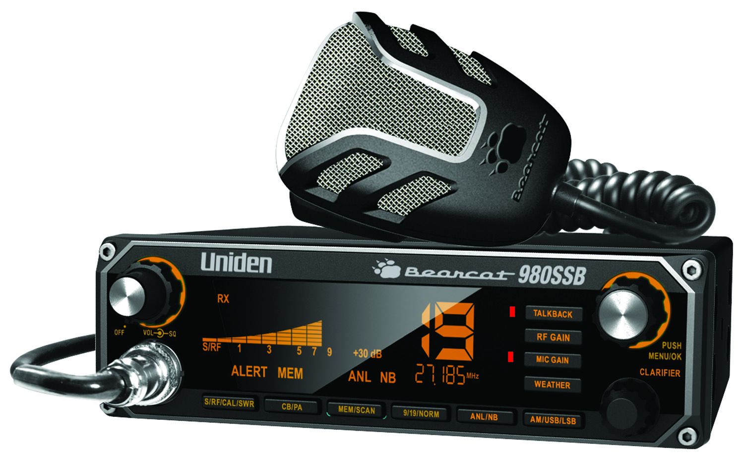 Uniden Bearcat 980 CB Radio with Upper and Lower Side Band