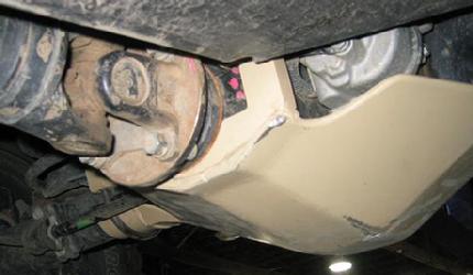 BozTec Rear Diff Skid Plate BozTec Rear Diff Skid Plate