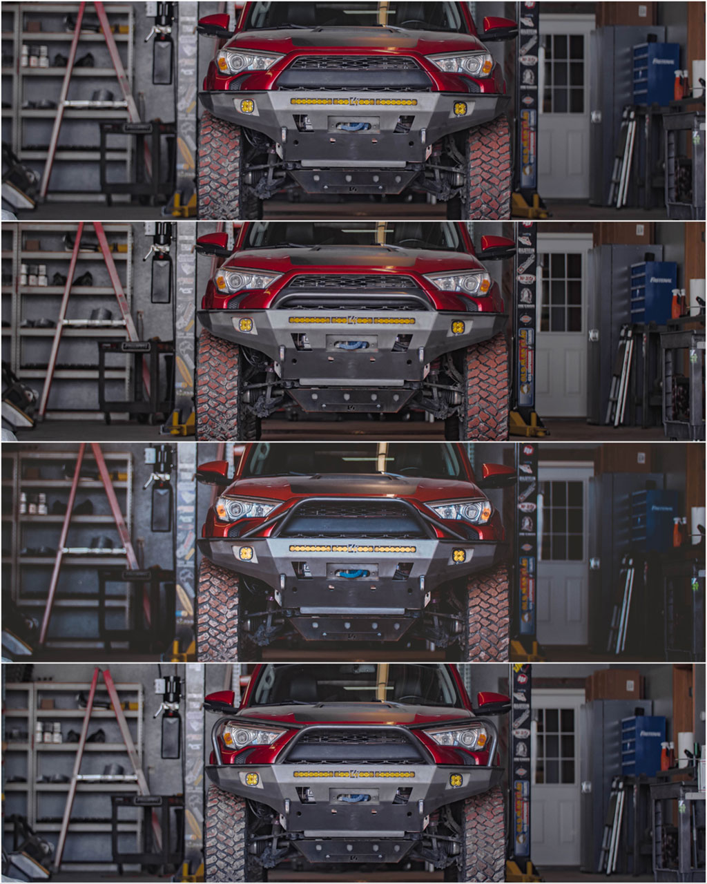 C4 Fab 4Runner Overland Series Front Bumper 2014+