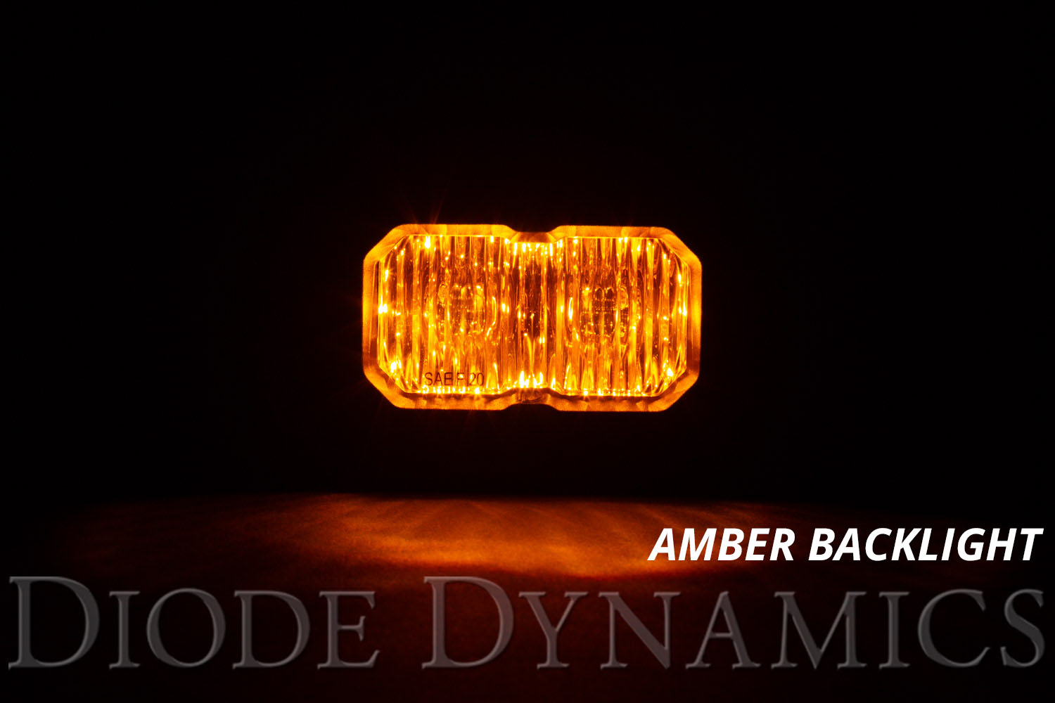 Diode Dynamics Stage Series 2 Inch LED Pod, Sport Yellow Combo Standard ABL Pair