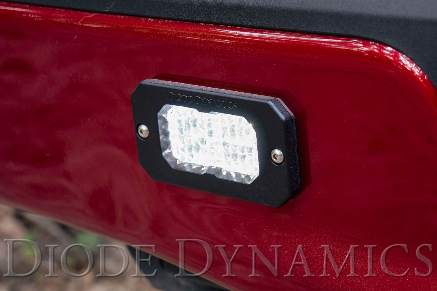 Diode Dynamics Stage Series 2 Inch LED Pod, Sport White Fog Flush ABL Each