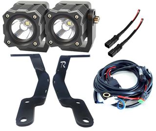 4Runner 2010-2018 Stackerz 2 inch LED Light (Spot) with Ditch Brackets