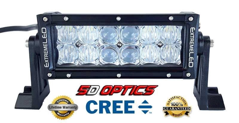 Extreme Series 5D 8" CREE LED Light Bar - 4,320 Lumens - Combo Beam Extreme Series 5D 8" CREE LED Light Bar - 4,320 Lumens - Combo Beam