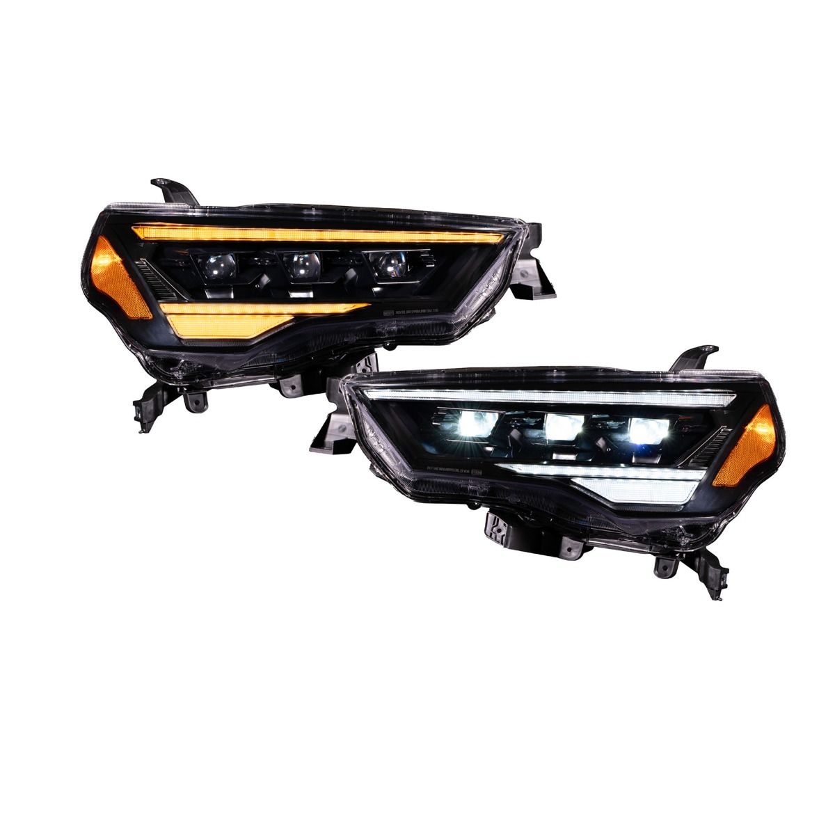 Form Sequential LED Projector Headlights (pair) 2014-2024 Toyota 4Runner - Click Image to Close