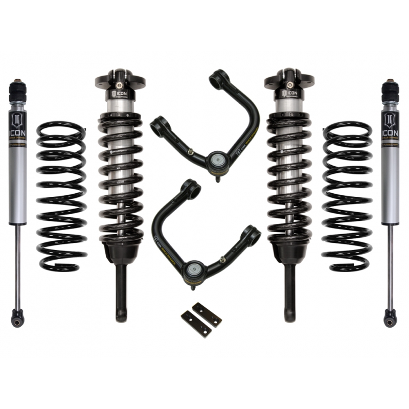 Icon 0-3.5 inch Stage 2 Suspension System w/Tubular UCA; 2003-2009 4Runner
