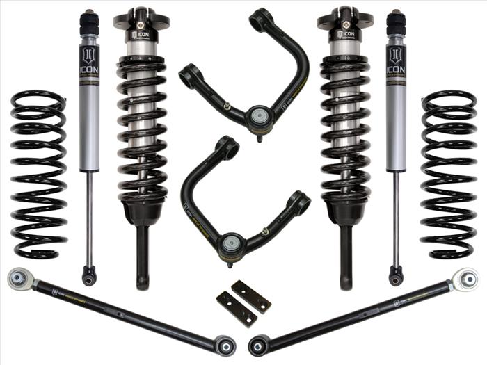 Icon 2010-UP Toyota 4Runner 0-3.5 inch Suspension System - Stage 3 (Tubular) - Click Image to Close