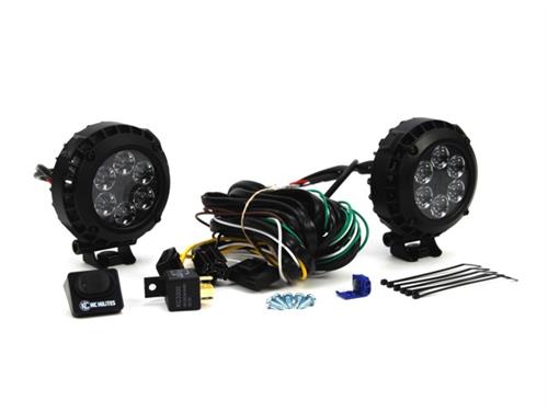 KC HiLiTES LZR LED 4 Inch Driving Light Kit KC HiLiTES LZR LED 4 Inch Driving Light Kit