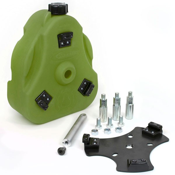 Daystar 2.5 Gallon Cam Can, Complete Kit, Green