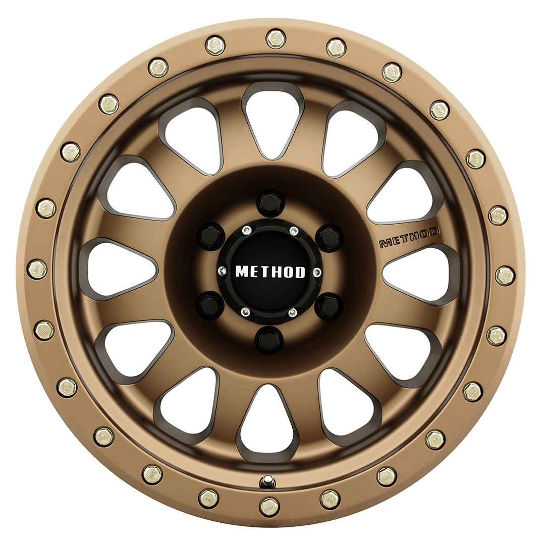 Method Race Wheels MR304 Double Standard, 16x8, 0mm Offset, 6x5.5, 108mm Centerbore, Method Bronze