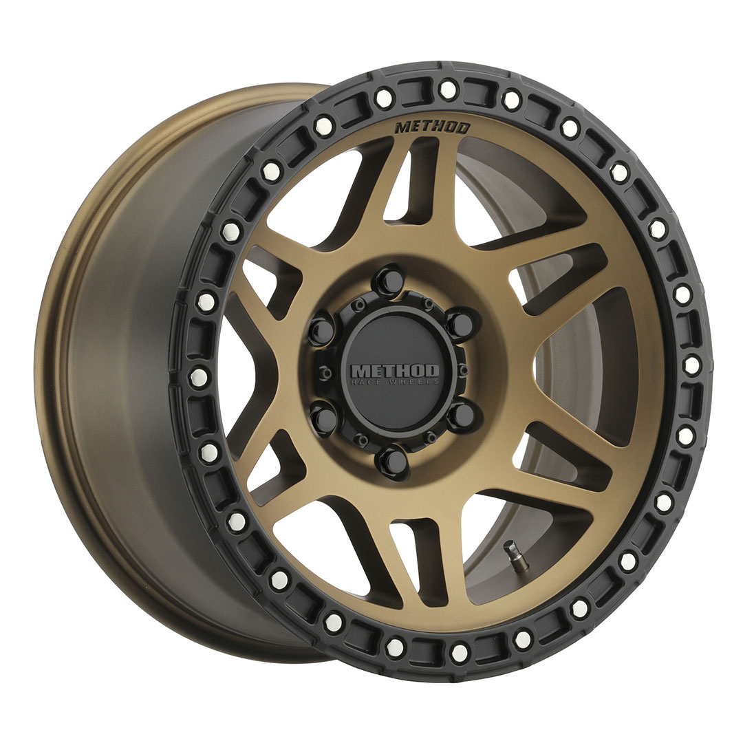 Method Race Wheels MR312, 17x8.5, 0mm Offset, 6x5.5, 106.25mm Centerbore, Method Bronze - Matte Black Lip