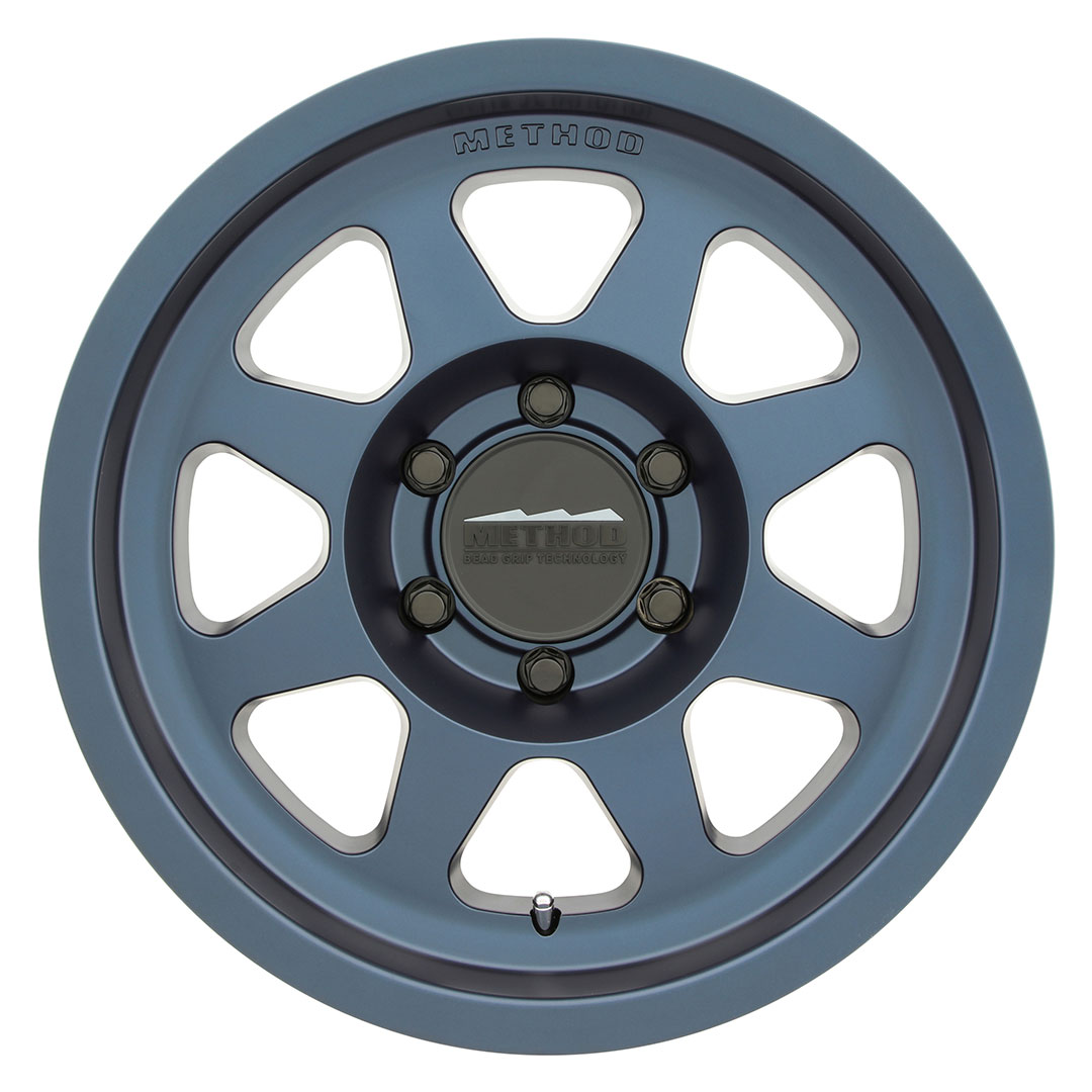 Method Race Wheels MR701 Bead Grip, 16x8, 0mm Offset, 6x5.5, 106.25mm Centerbore, Bahia Blue