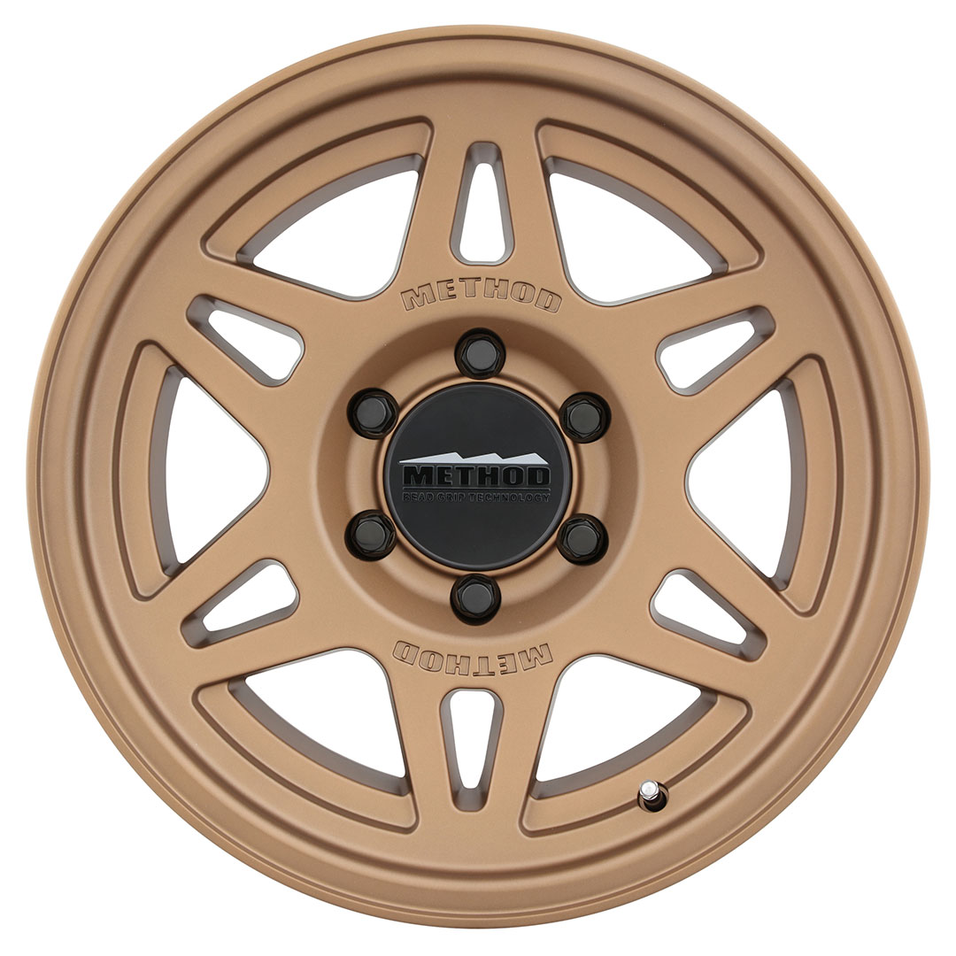 Method Race Wheels MR706 Bead Grip, 17x8.5, 0mm Offset, 6x5.5, 106.25mm Centerbore, Method Bronze