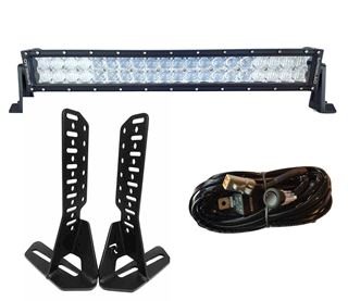 T4R 5th Gen Grille Kit with 30 inch 5D Dual Row LED Light Bar