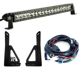 T4R 5th Gen Grille Kit with 2D 30" Single Row LED Light Bar T4R 5th Gen Grille Kit with 2D 30" Single Row LED Light Bar