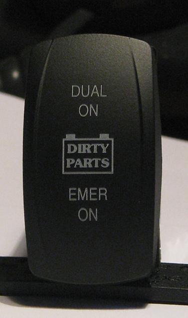 Dirty Parts Dual Battery Kit 2003-2022 4Runner - Click Image to Close