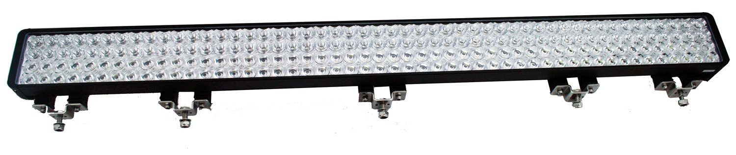 52 inch XMITTER DOUBLE BAR BLACK 200 3W LED'S EURO