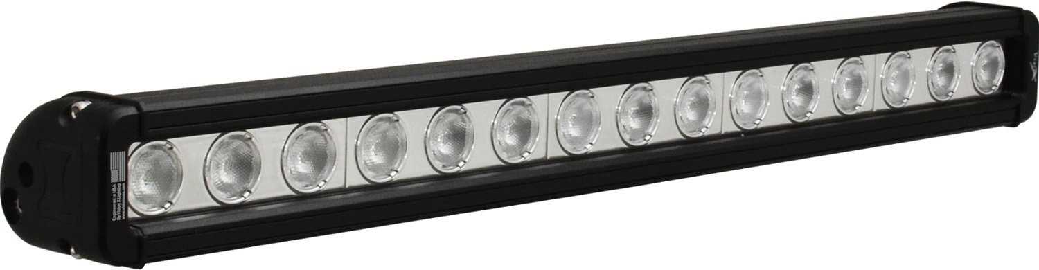 20 inch XMITTER LOW PROFILE BLACK 15 3W LED'S 40ç WIDE