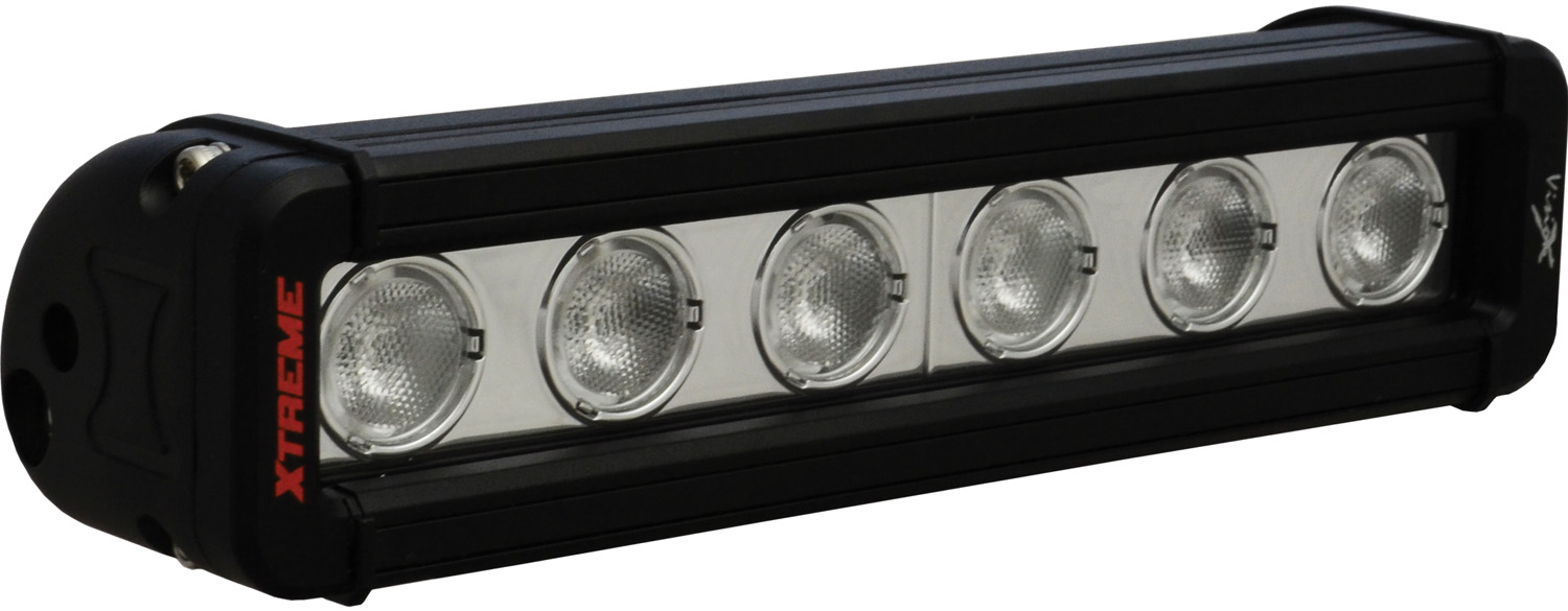 9 inch XMITTER LOW PROFILE XTREME BLACK 6 5W LED'S 40ç WIDE