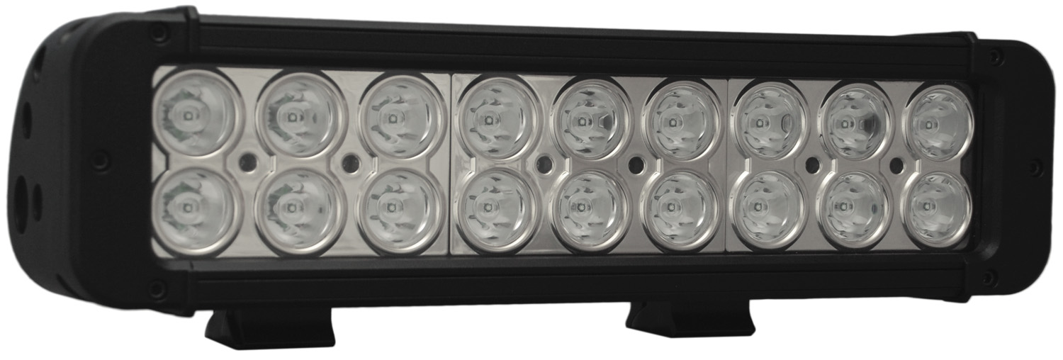 11 inch XMITTER PRIME LED BAR BLACK EIGHTEEN 3-WATT LED'S 40 DEGREE
