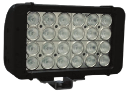 18 inch XMITTER PRIME DOUBLE STACK LED BAR BLACK SIXTY 3-WATT LED'S