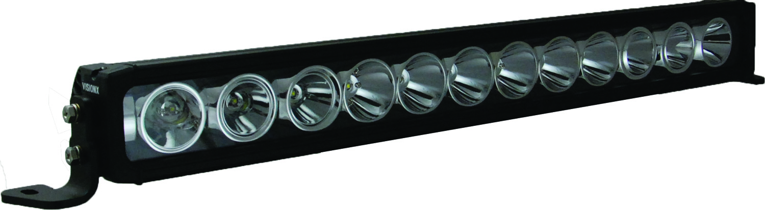24 inch XMITTER PRIME IRIS LIGHT BAR 12 LED WITH TILTED OUTER OPTICS
