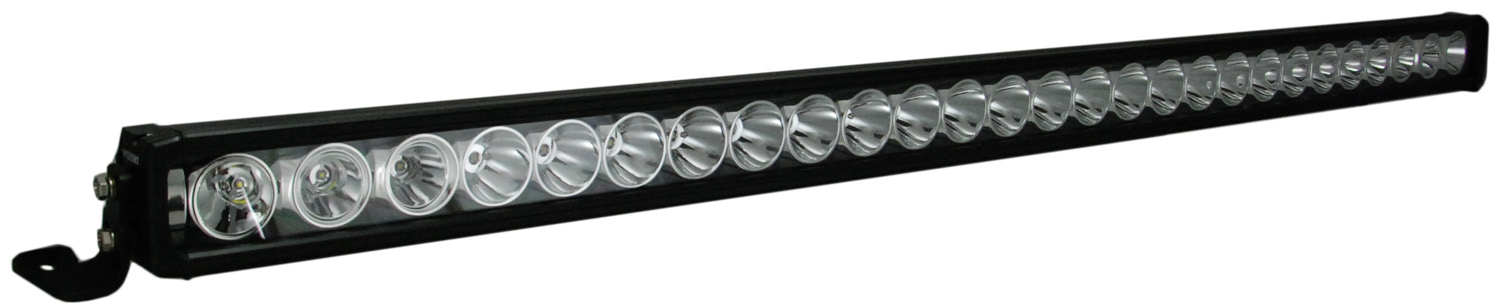 51 inch XMITTER PRIME IRIS LIGHT BAR 27 LED WITH TILTED OUTER OPTICS - Click Image to Close