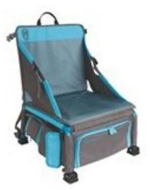 Coleman TREKLITE: Cooler Pack 14.4 seat with pockets