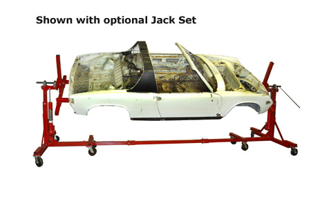 Auto Dolly Rotisserie (with jacks) Auto Dolly Rotisserie (with jacks)