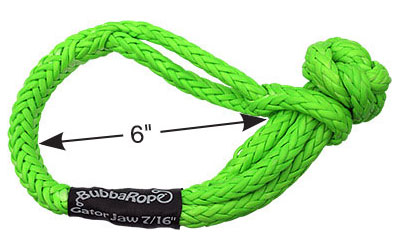 BubbaRope Gator-Jaw Soft Shackle BubbaRope Gator-Jaw Soft Shackle