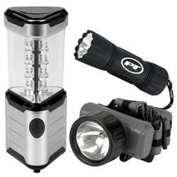 Performance Tool Multipurpose Light - LED; Flashlight & Lantern; AA&AAA Batteries