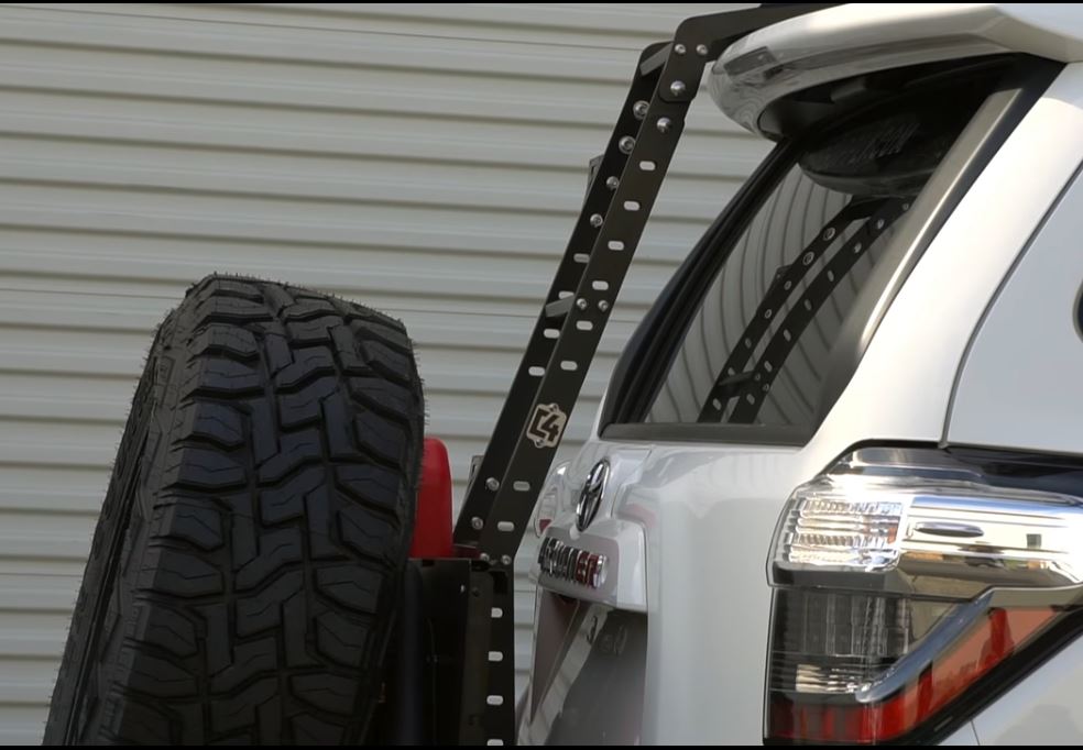 C4 Fabrication 4Runner Summit Hatch No Drill Ladder 2010+ C4 Fabrication 4Runner Summit Hatch No Drill Ladder 2010+