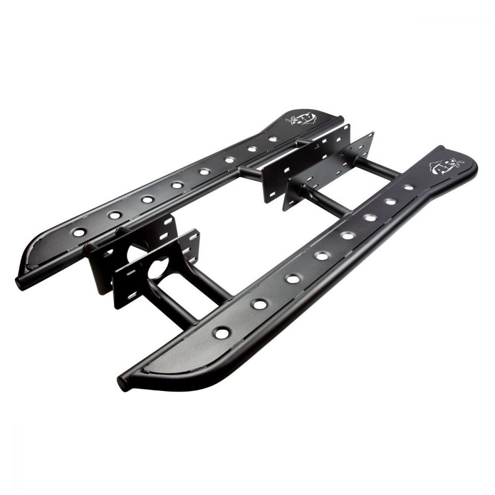 All-Pro Off-Road APEX *Black Powder Coated* Rock Sliders 2010+ - Click Image to Close