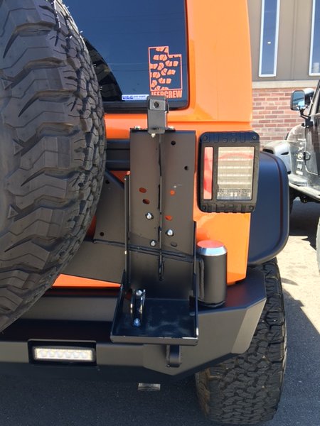 Expedition One 4Runner Hi-Lift/Pull Pal Mount System - For Smooth Motion Tire Carrier Arms Expedition One 4Runner Hi-Lift/Pull Pal Mount System - For Smooth Motion Tire Carrier Arms