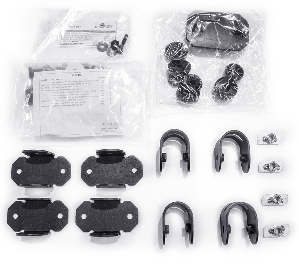 Go Rhino SRM Rack Universal, Adjustable Multi-Axis Mounting Kit
