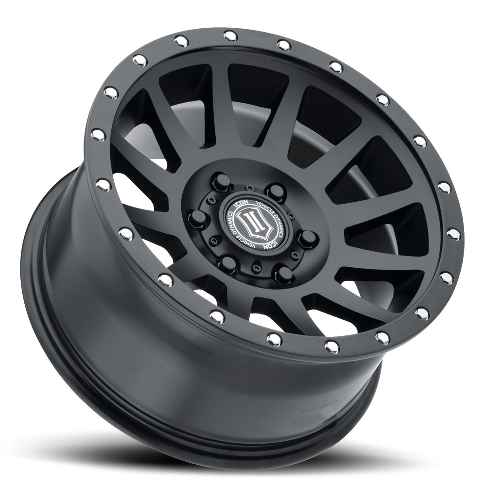 ICON Alloys 4Runner 6x5.5 Compression Wheel in Satin Black