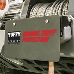 Tuffy Flip-Up License Plate Holder - Hawse Fairlead - Free Shipping Tuffy Flip-Up License Plate Holder - Hawse Fairlead - Free Shipping