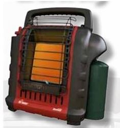 Enerco Tech Space Heater; Buddy Automatic Shut-off Hi-Low Heat for 200 sq ft