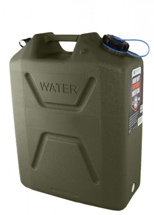 Wavian Heavy Duty Plastic 5 Gallon Water Can OD (1 can)
