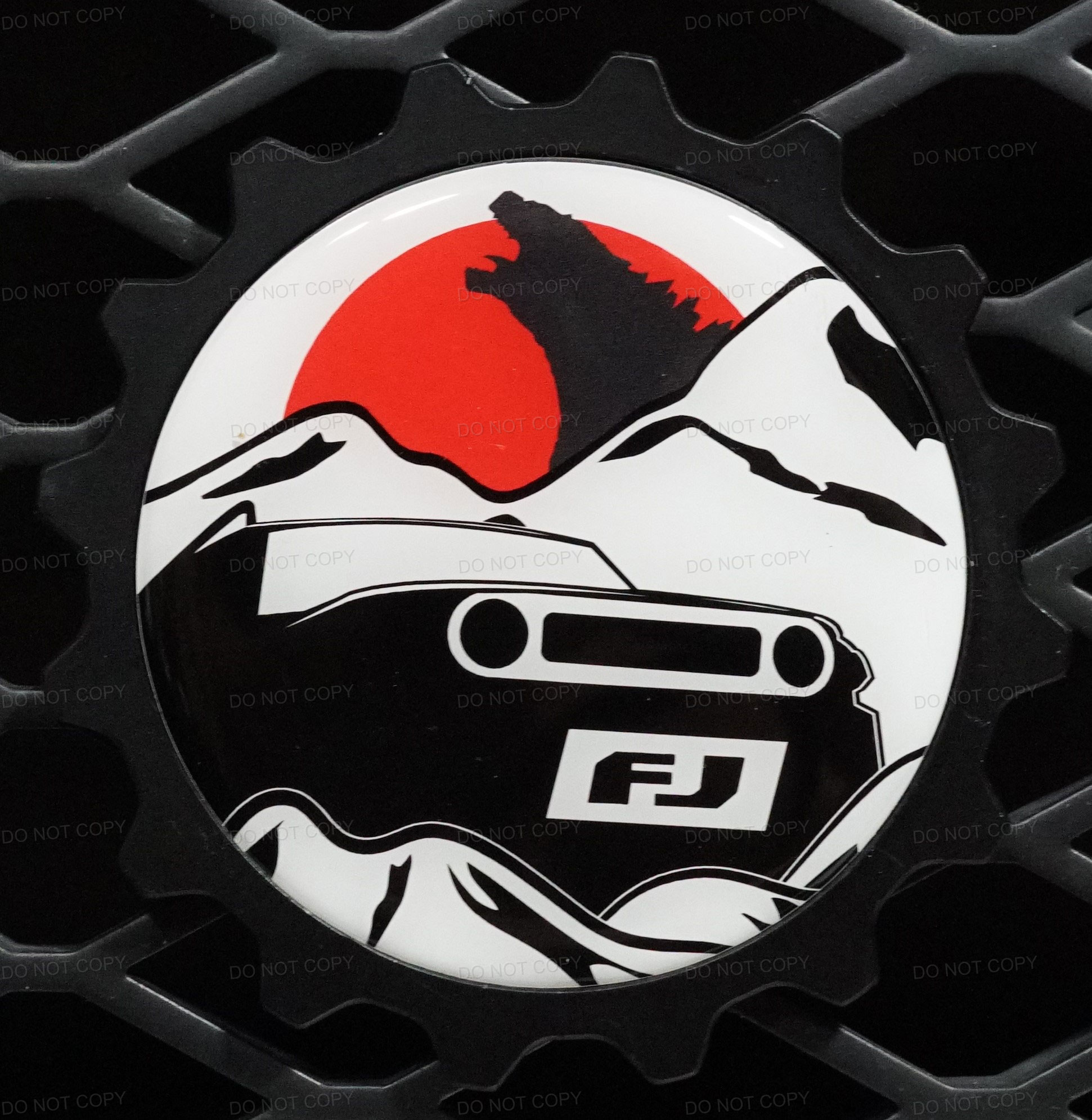 FJ Godzilla Badge